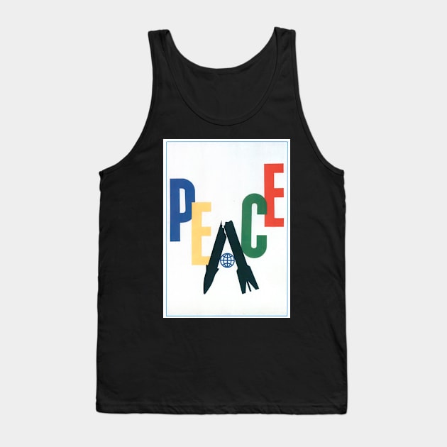 Peace Tank Top by Nazar